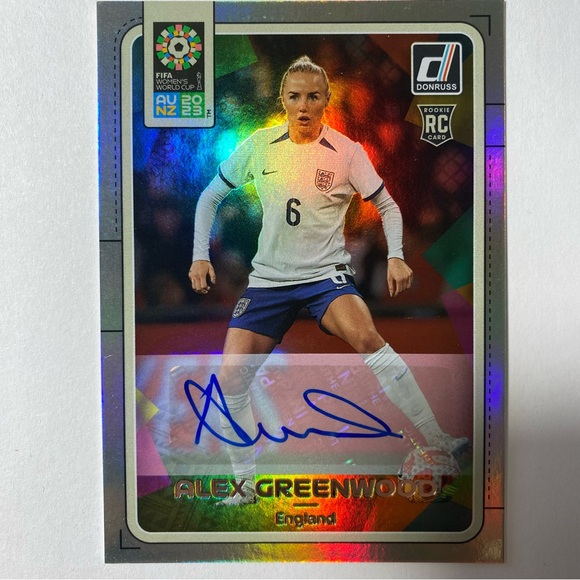 NEW ALEX GREENWOO SILVER ROOKIE AND AUTOGRAPH CARD - Picture 2 of 3